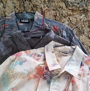Vans  3 mens short sleeve